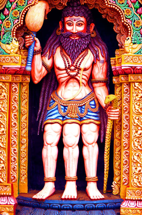 ヒンドゥの3本足の神様
