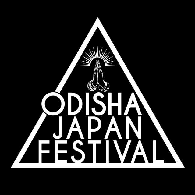 ODISHA JAPAN FESTIVALのロゴマークです。