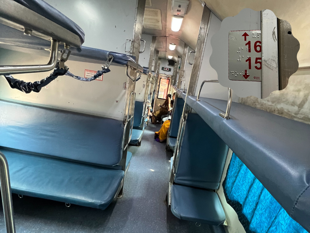 インド寝台列車