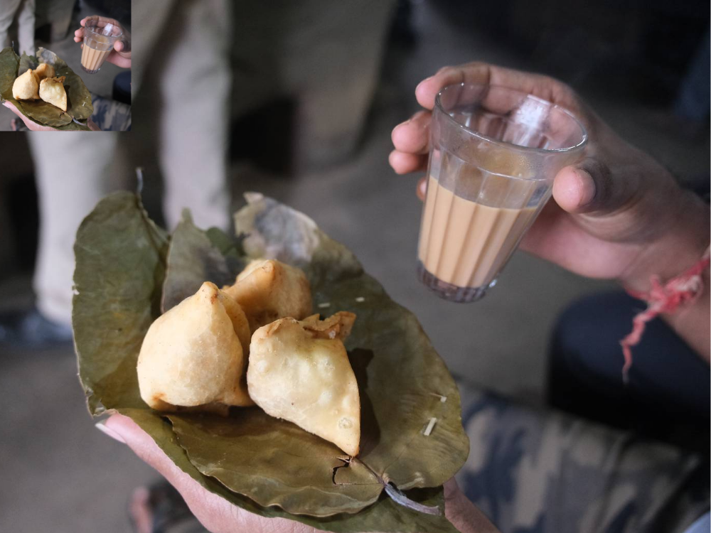 サモサとチャイ