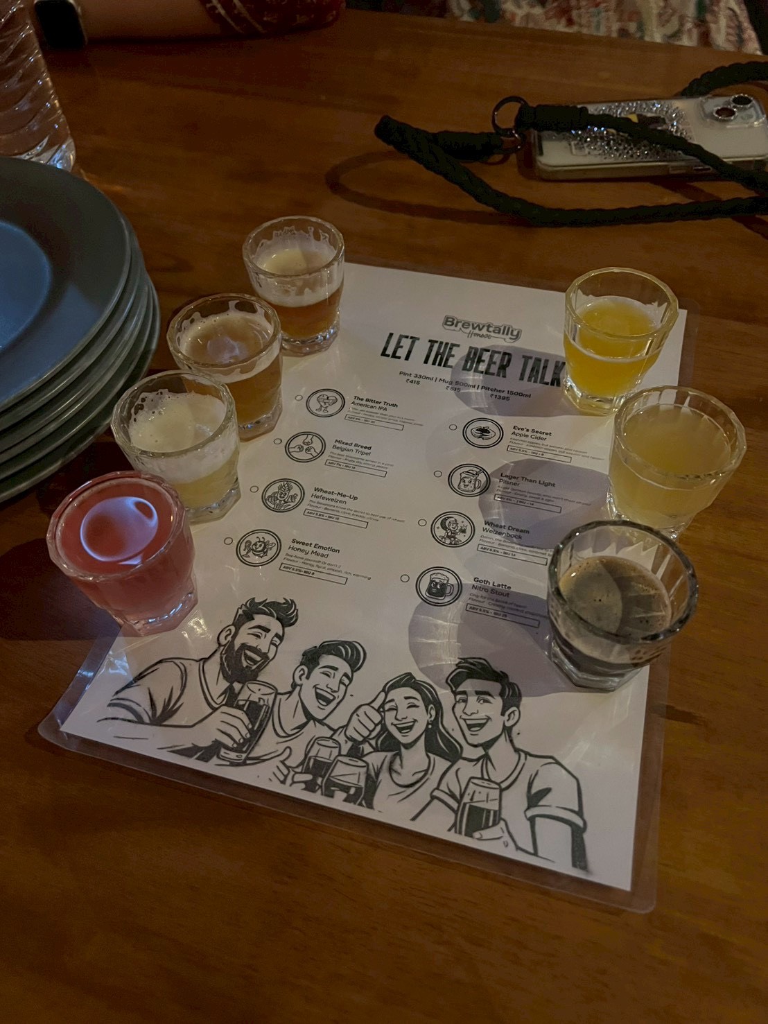 ビールも